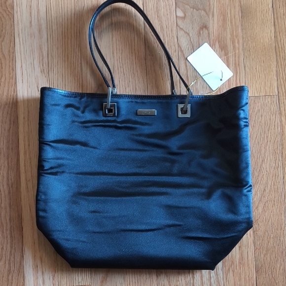 Sleek Black Gucci Tote Bag